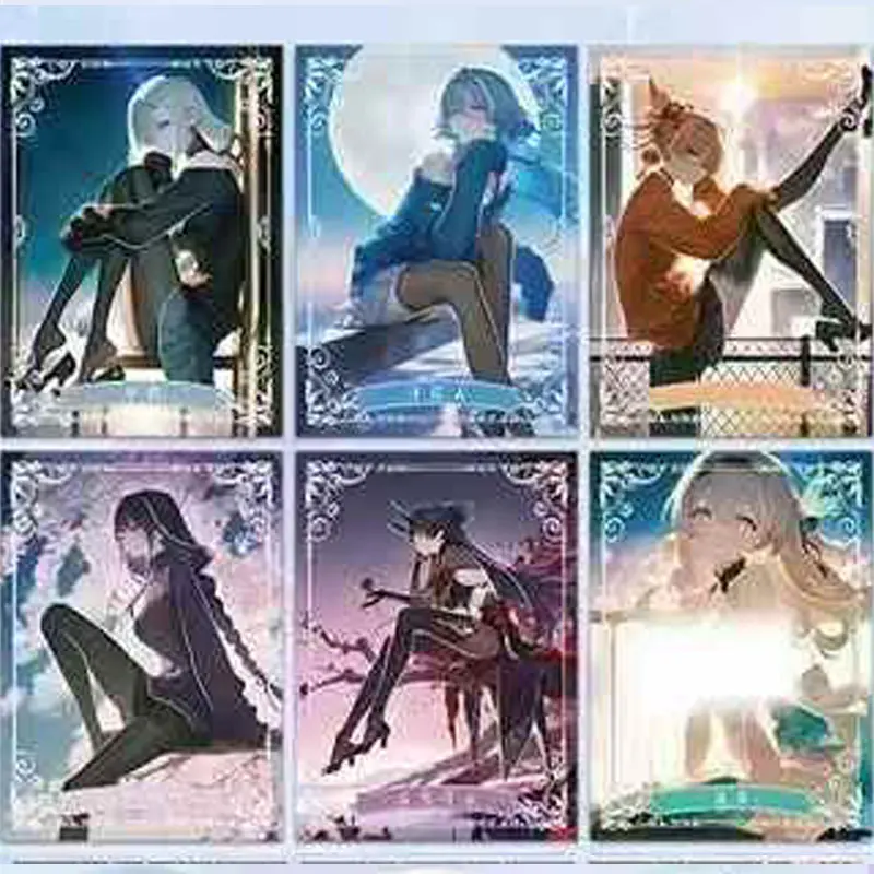 Goddess Story Collection Card Booster Box Yuka A6 Size Sweet Charming Anime Games Figure Trading Cards Birthday Gift For Kids
