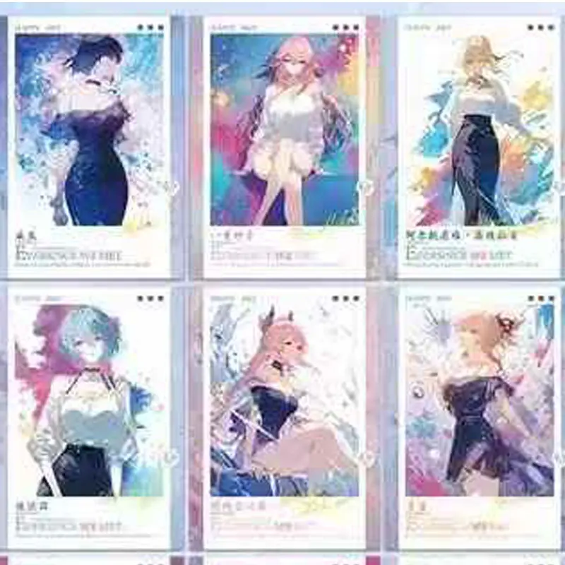Goddess Story Collection Card Booster Box Yuka A6 Size Sweet Charming Anime Games Figure Trading Cards Birthday Gift For Kids