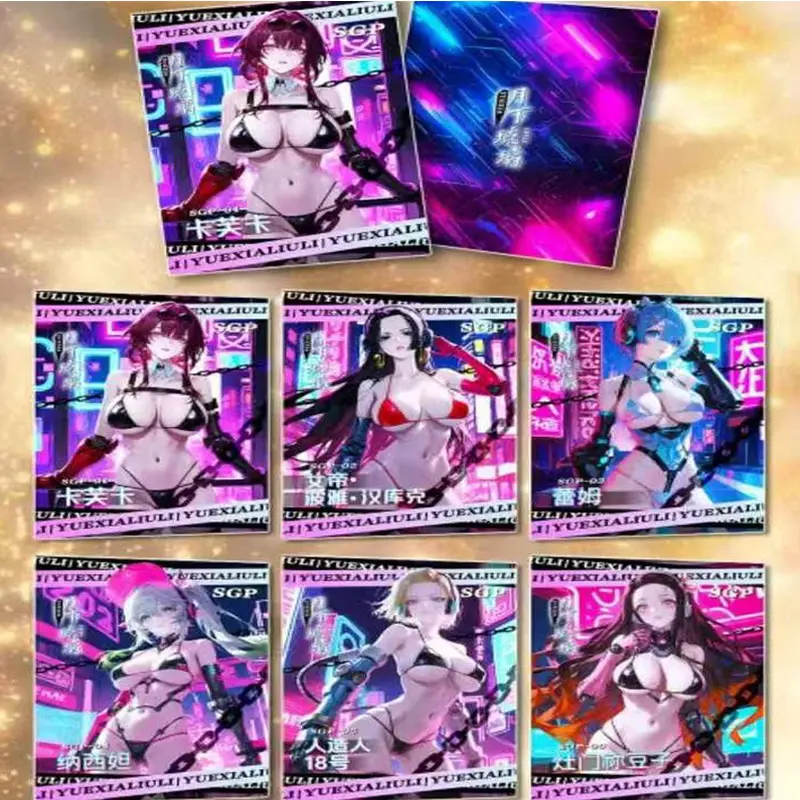 Fully New Goddess Story Zha Zhi Club Wholesale A5 Collection Card Sexy Board Game Hobbies Gift For Fans