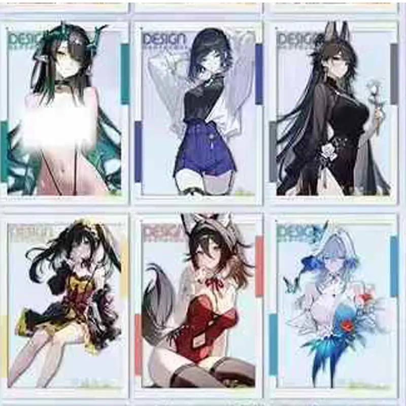 Goddess Story Collection Card Booster Box Yuka A6 Size Sweet Charming Anime Games Figure Trading Cards Birthday Gift For Kids