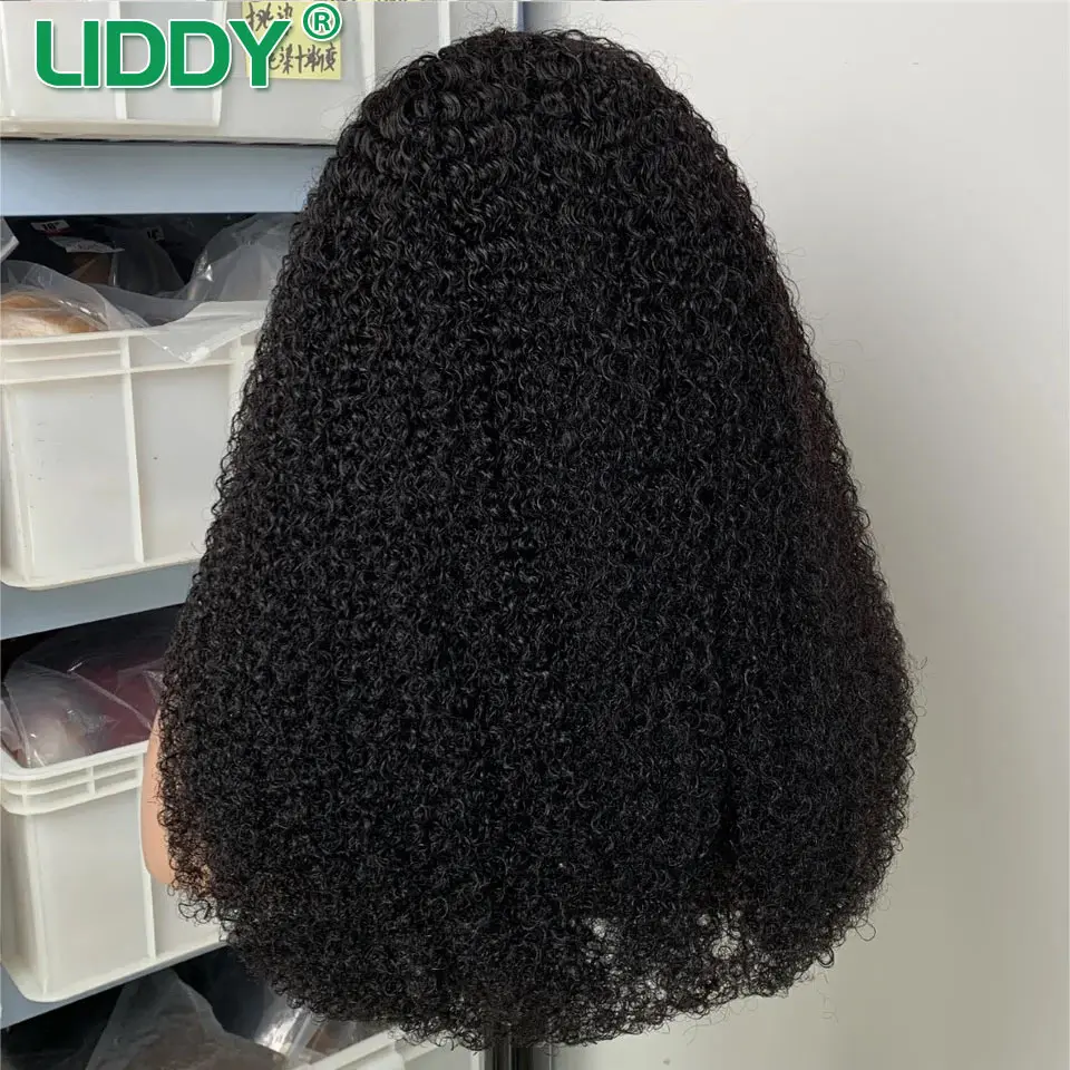 V Part Wig Human Hair No Leave Out Brazilian Kinky Curly Human Hair Wigs for Women U Part Deep Curly Wigs No Glue Wig Virgin