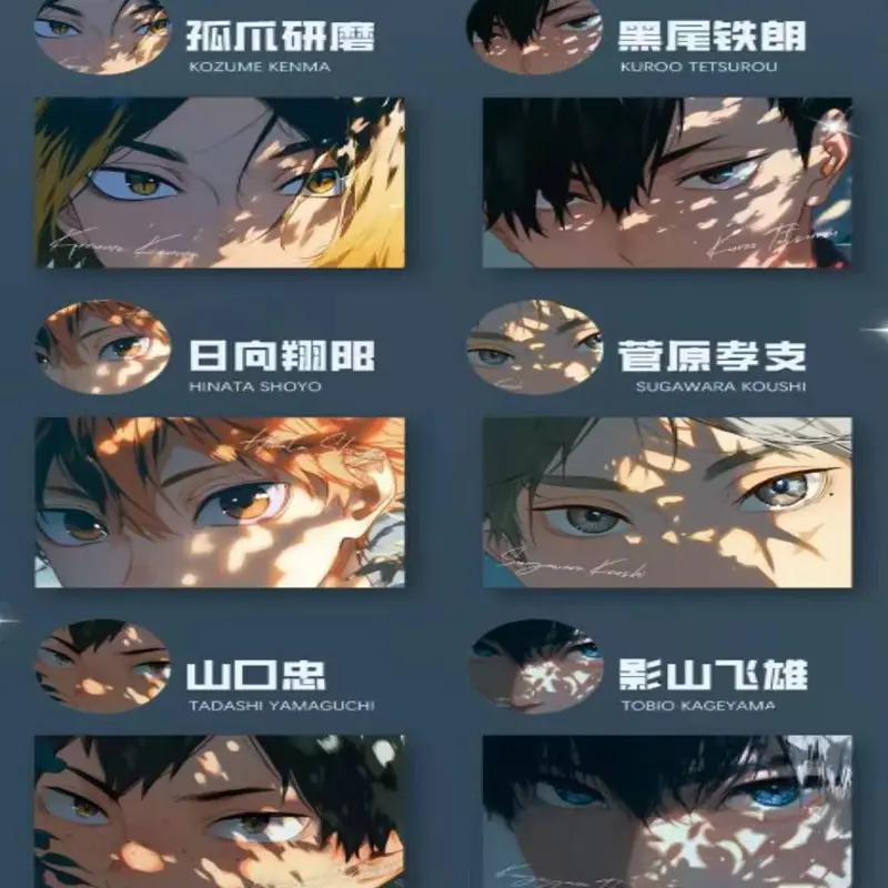 2025 New Haikyu!! Ke Ke Culture Collection Card A5 Size Rich Prizes Wholesale Anime Character Hobbies Gift For Fans