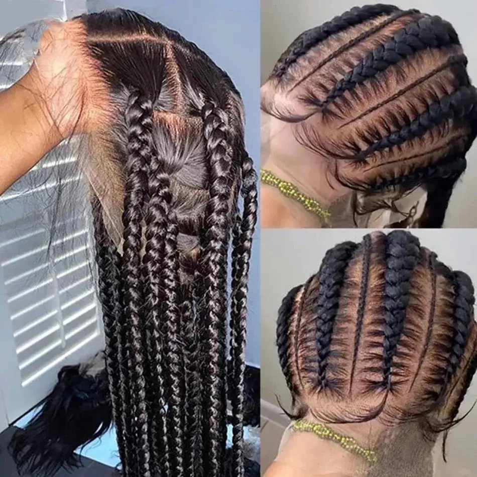 Full Lace Human Hair Wigs Straight Lace Wig Brazilian Pre Plucked Remy Hair Natural Black Color Wigs On Sale Clearance