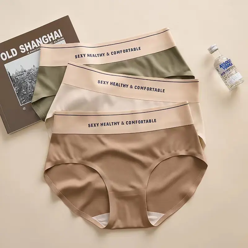 Invisible Panties Women Seamless Briefs Female Underpants Ultra-thin Underwear Panties Solid Comfy Lingerie Ice Silk