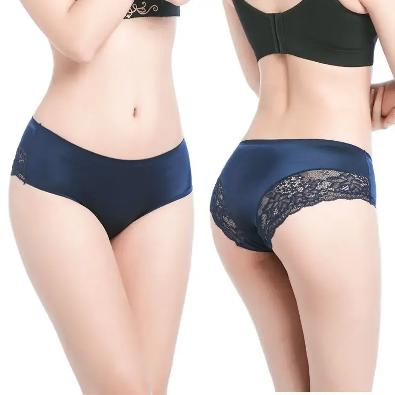 Set/lot Seamless Women Hollow Out Panties Set Underwear Comfort Lace Briefs Low Rise Female Sport Panty Soft Lady Lingerie
