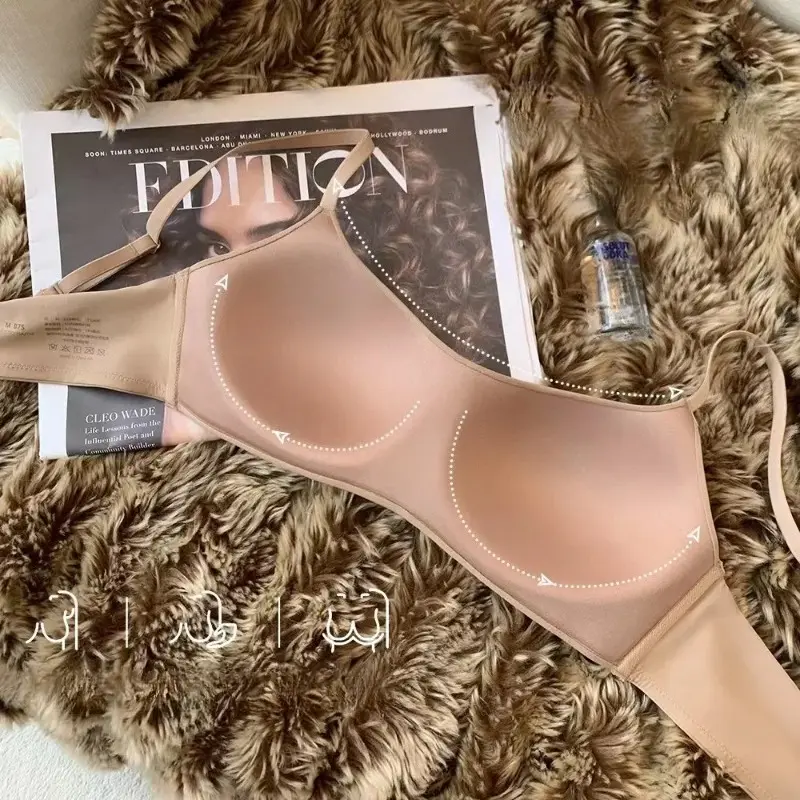 Seamless Tube Top Bras Women Underwear Small Chest Bras Women's Upper Support Bra Non-Wire Female Sexy Lingerie Solid Intimates