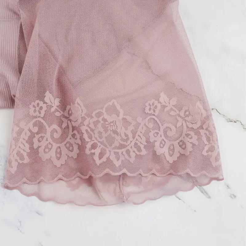 Women's shorts under the skirt Safety Pants Sexy Lace Anti Chafing Thigh High Waist Boxer Panties Anti Friction Skirt Shorts