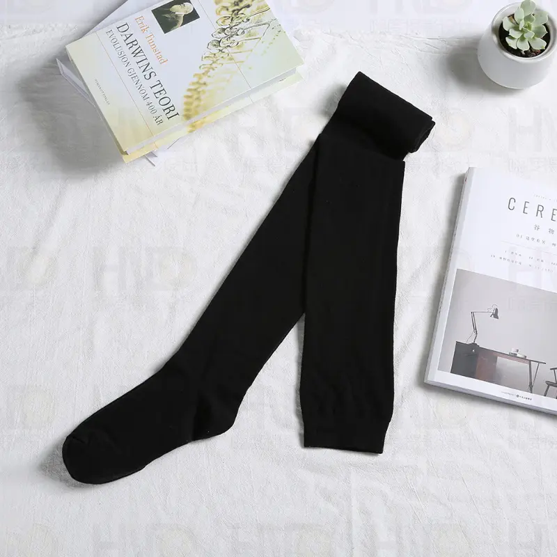 80cm Women's Stockings Autumn and Winter Leg Socks Women Cotton Thigh High Over The Knee Stockings For Ladies Extended Edition