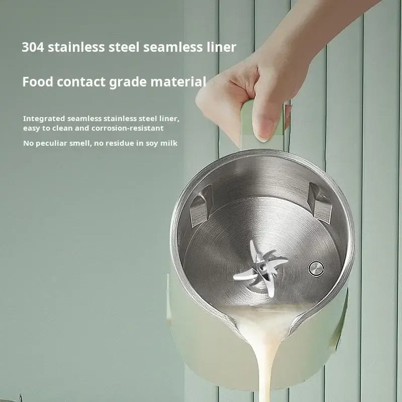 Home small mini cooking machine Multifunction automatic noboil soybean milk wallbreaker