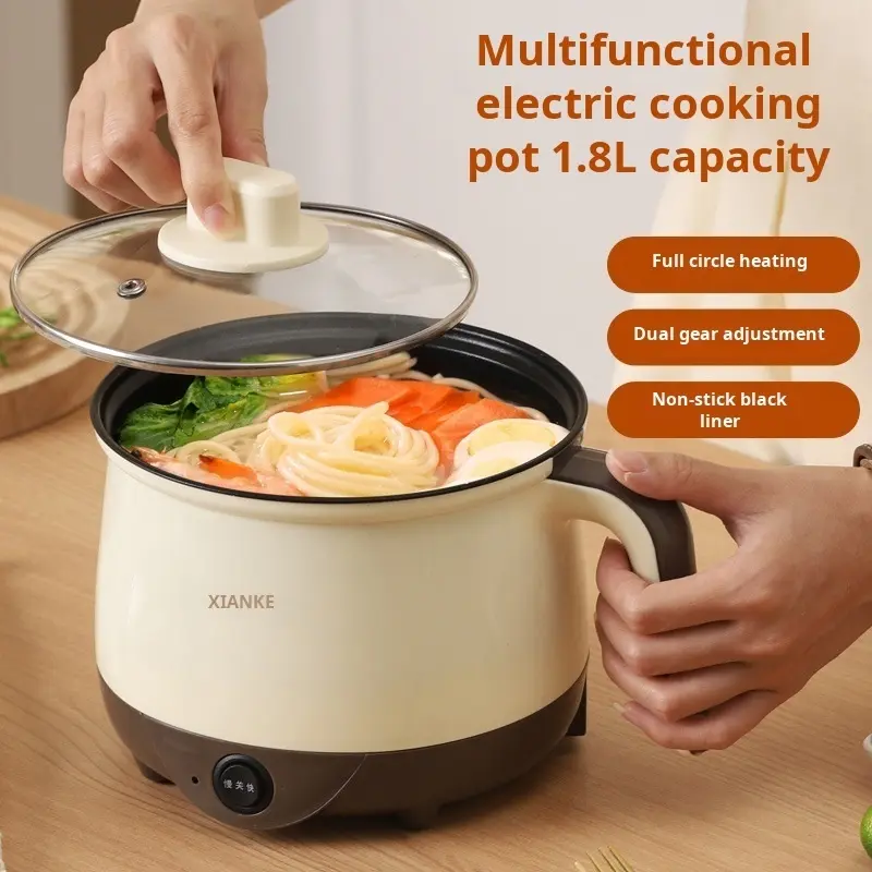 Multifunction Electric Cooker Electric Hot Pot Steaming Allinone Cooking Pot Single/Double Layer Hot Pot Electric Rice Cooker
