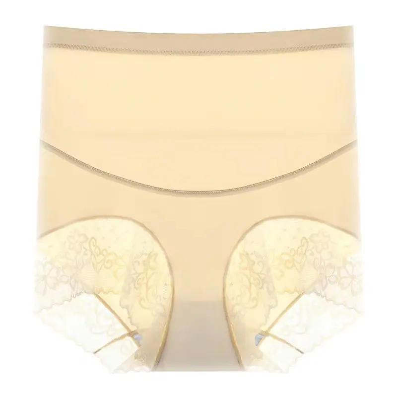 High-Waist Shaping Panties Women Silky Underwear Postpartum Seamless Butt-Lifting Breathable Panties