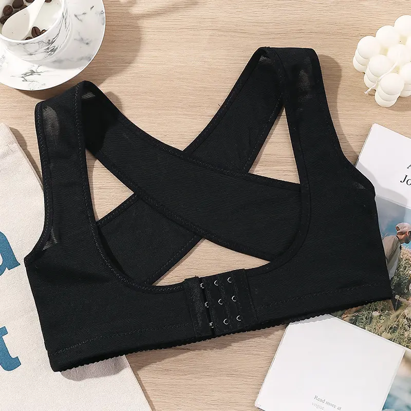 Posture Corrector Back Support Strap Shoulder Support Chest Lift Body Shaper X-Shaped Hump Correction Underwear Back Brace