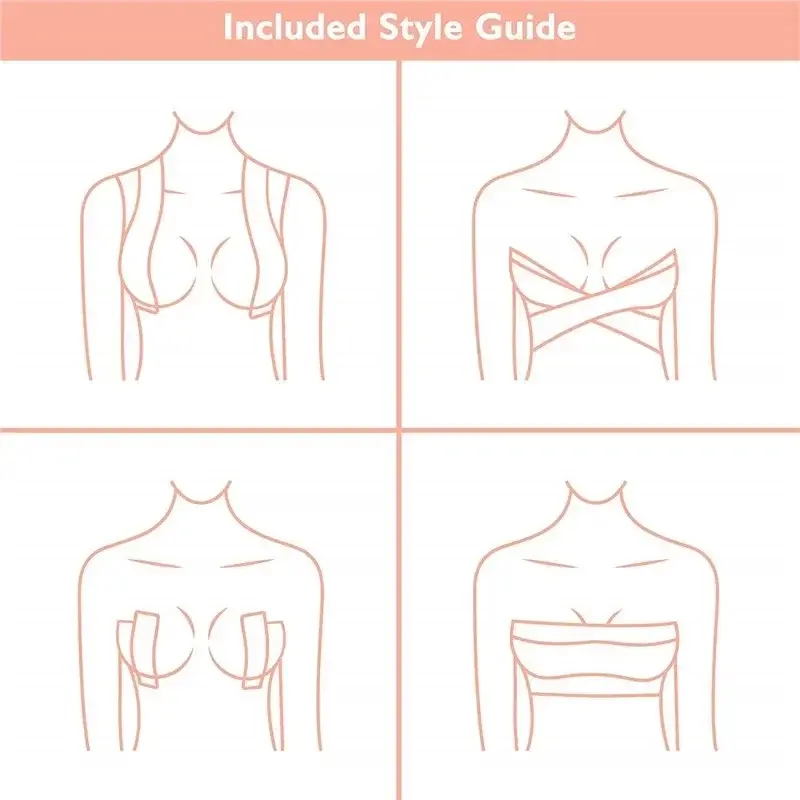 Women Breast Nipple Covers Push Up Bra Invisible Breast Lift Tape Adhesive Bras Stretch Cloth Chest Stickers Sexy Bralette
