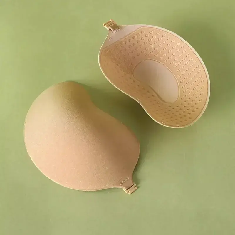 New Women Invisible Strapless Adhesive Stick Bra Strapless Push Up Lingerie Seamless Silicone Nipple Covers Bralette Underwear