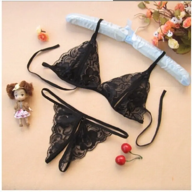 Women Lady Sexy Lingerie Lace Underwear Sleepwear G-string Lingerie Female Underwear Set Women's Bra Suit sexy costume