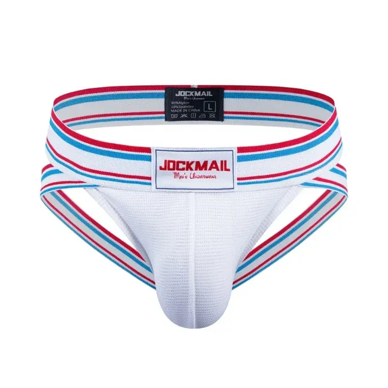 New Sexy Men's G-String Sexy U Bugle Pouch Men's Thongs Mesh Breathable Hip Lift  Underpants Black White Pink Solid Men's Thongs