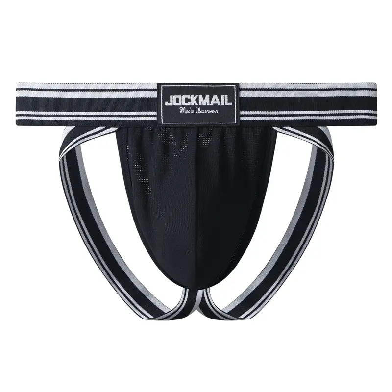 New Sexy Men's G-String Sexy U Bugle Pouch Men's Thongs Mesh Breathable Hip Lift  Underpants Black White Pink Solid Men's Thongs