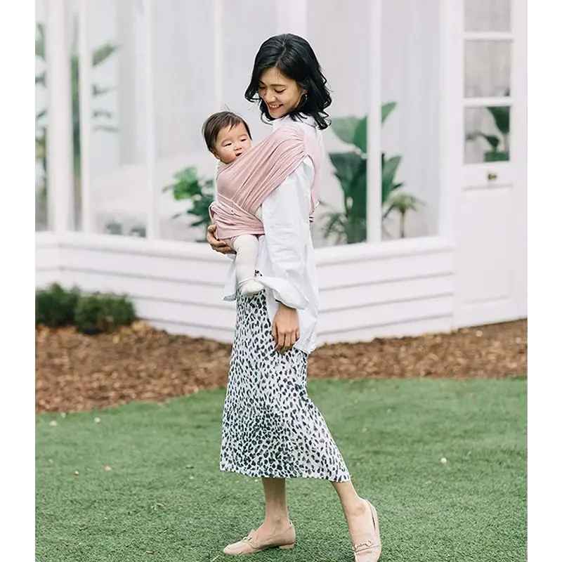 Baby Sling Wrap Infant Newborn Adjustable Stretchy Carrier Belt Portable Breathable Toddler Multifunctional Travel Supplies