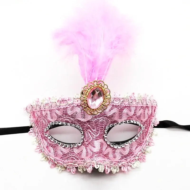 Sexy Lace Mask Women Eye Masquerade Halloween Party Masks Masked Ball Cosplay Masque Venetian Costumes Carnival Half Face Mask