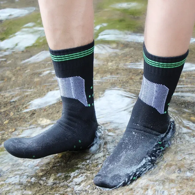 Waterproof Breathable Bamboo Rayon Socks for Hiking Hunting Skiing Fishing Seamless Outdoor Sports Unisex Dropshipping
