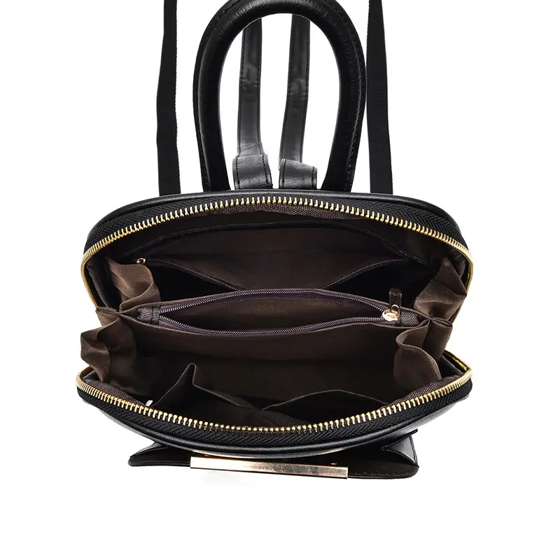 Pu Leather Backpack Women Teenage Girls School Shoulder Bag Bagpack High Quality Female Backpacks Travel Mochila