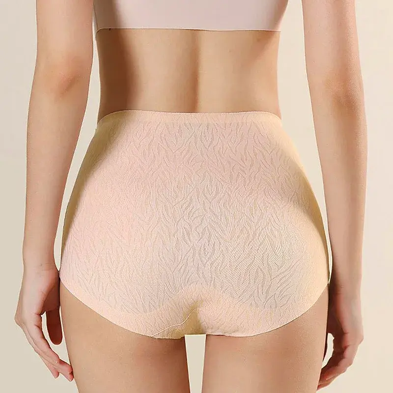 Women's High Waist Shapewear Panties Sexy Breathable Underwear Female Seamless Tummy Control Briefs Underpants Slimming Lingerie