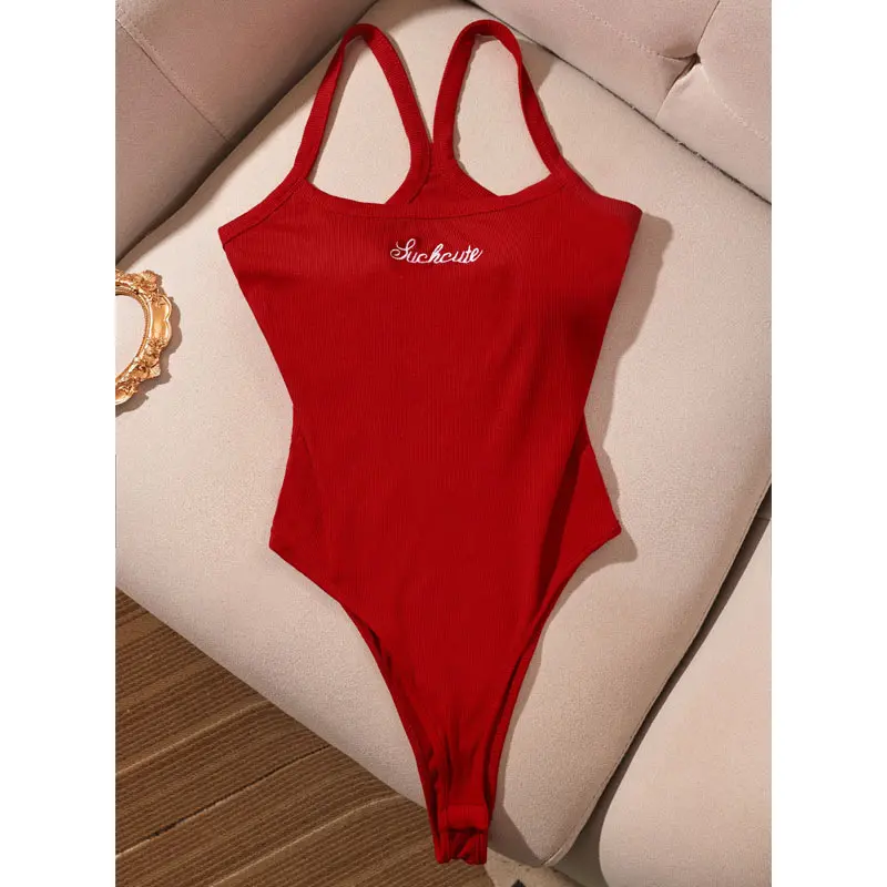 Sexy Outer Wear European High Fork Top Tank Vest Women's Summer Inner Three-Quarter Length Sweets and Spicy Sling Backless