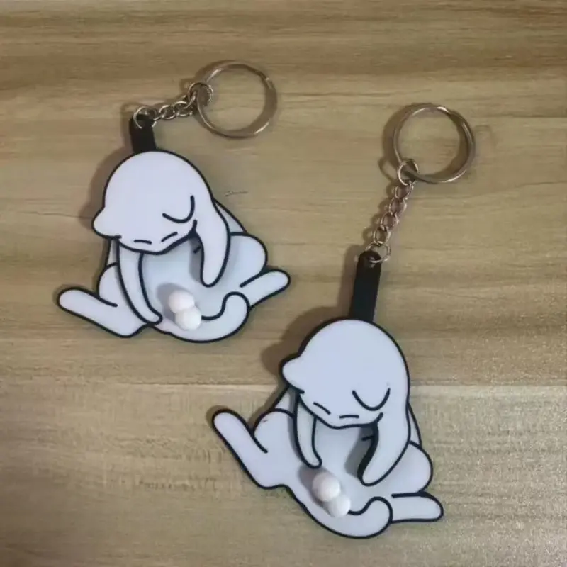 Mischief Cat Interactive Keychain,Cat  Play With Its Spinning Balls Funny Pendant Bag Charm,Funny Gift For Cats Lovers
