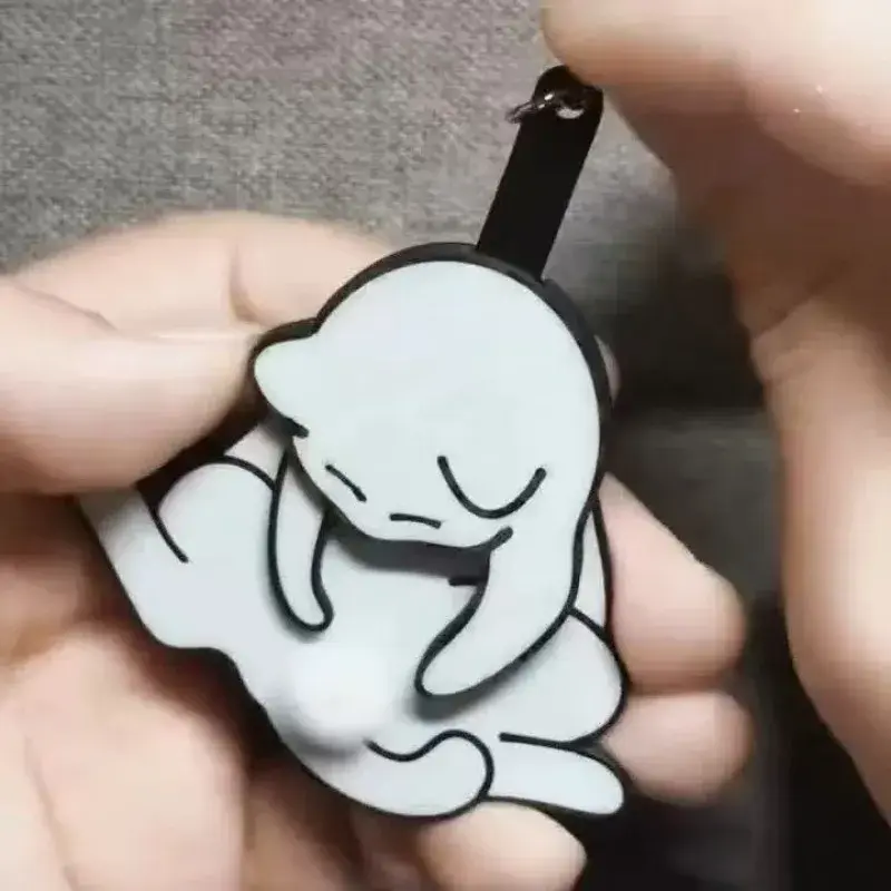 Mischief Cat Interactive Keychain,Cat  Play With Its Spinning Balls Funny Pendant Bag Charm,Funny Gift For Cats Lovers
