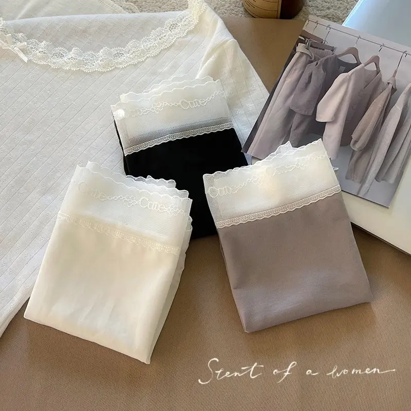 Women's Panties Ultra Thin Seamless Ice Silk Cotton Boxer Satin Underwear Female Cozy Briefs Lingerie Sports Intimate Underpants