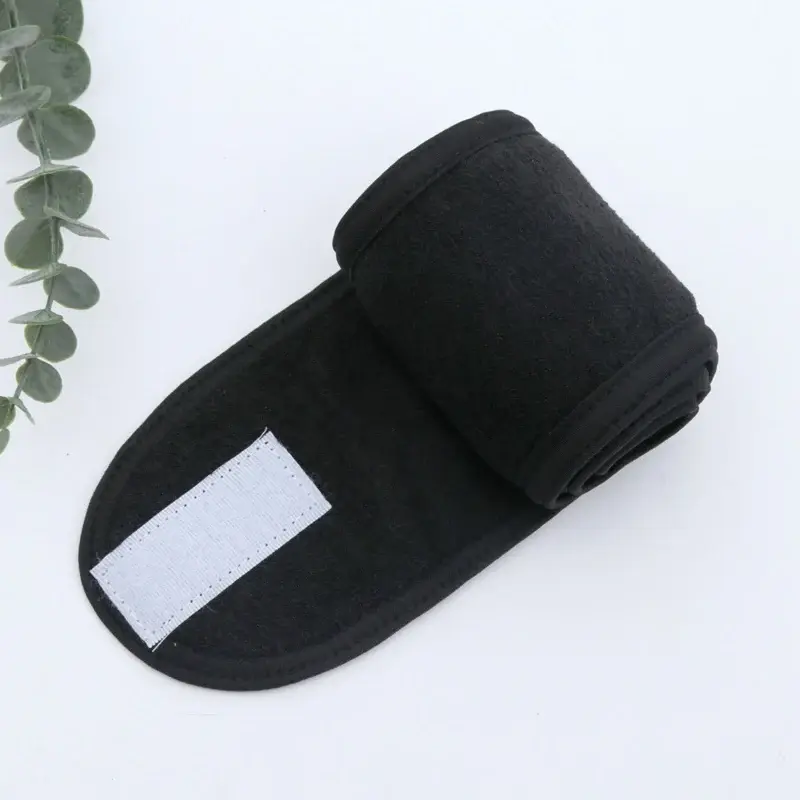 Adjustable Head Band Women Spa Wide Hairband Yoga Bath Shower Makeup Wash Face Cosmetic Headband Soft Toweling Hair Accessories