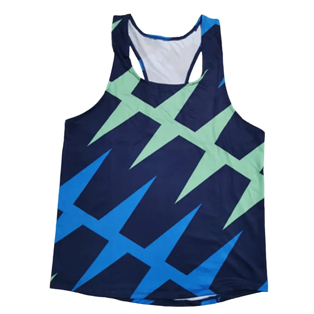 Running Vest Athletics Tank Top Runnning Speed Fitness Shirt Sleeveless Men Quick Dry Cloth Track Field Singlet Outdoor T-shirts