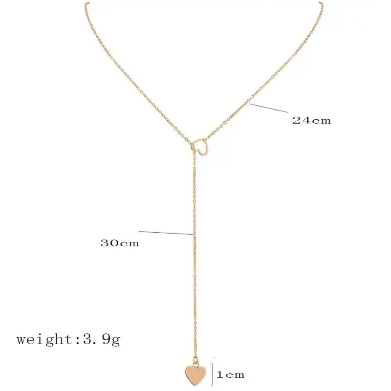 925 Sterling Silver Transformer Adjustable Chain Heart Pendant Charm Necklace Drop Choker Resizable Women Luxury Jewekry
