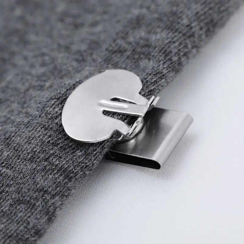 Magnetic Invisible Tie Clip Automatically Fixed Stainless Steel Metal Shirt Tie Clips Creative Jewelry for Men Accessories Gifts