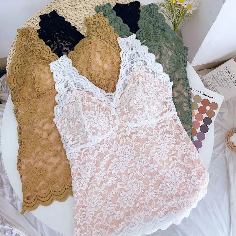 S-5XL Lace Blouses Shirts Sexy Club Female Acrylic Shirts Deep V Summer Fashon Tops Lace Sexy V Neck Sleeveless Fashon Top