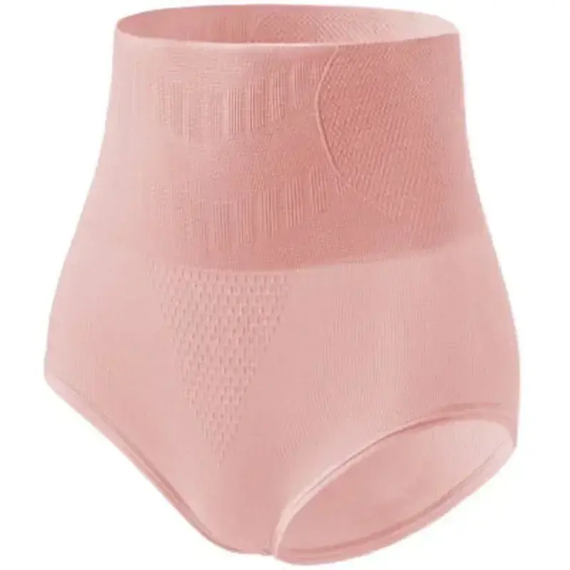 High Waist Women's Triangle Underwear Warm Pants Tummy Control Panties Cotton Underwear Lady Tummy Control Panties