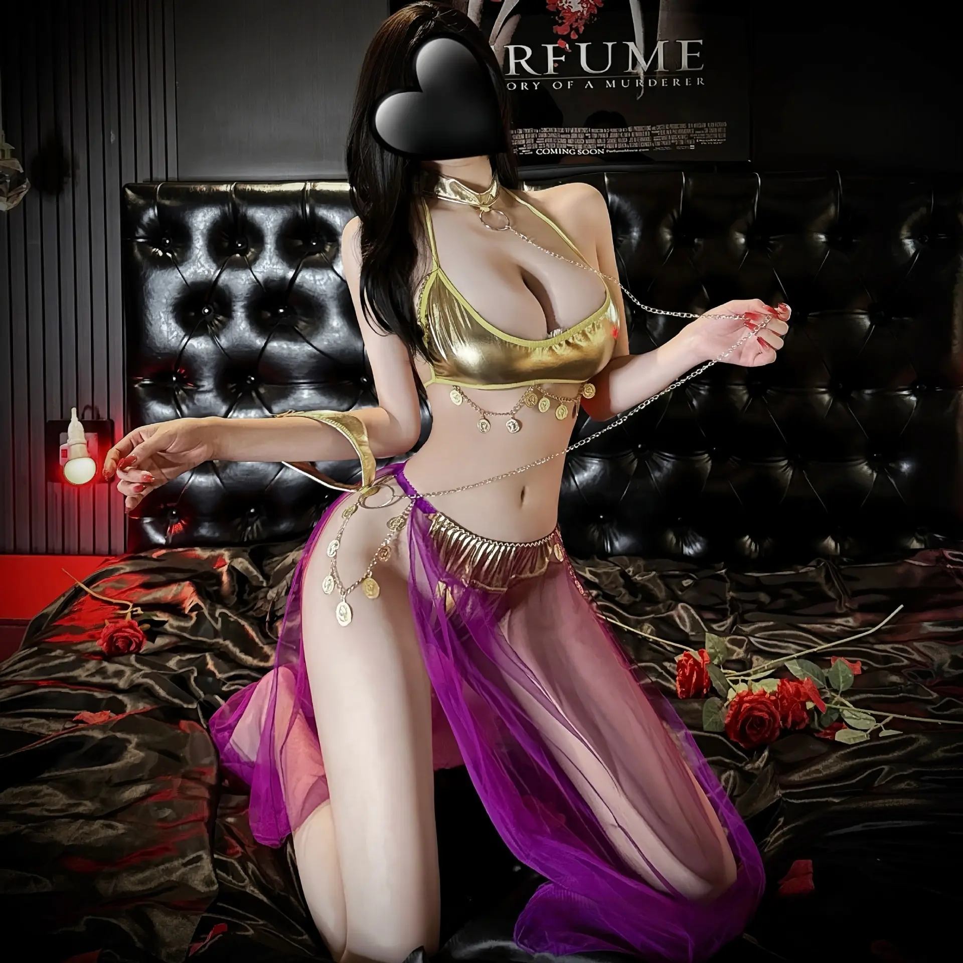 Sexy Belly Dance Skirt Wear Oriental Dancing Clothes Women Lingerie Set Stage Costumes Leia Arabic Dresses Halloween Cosplay Set