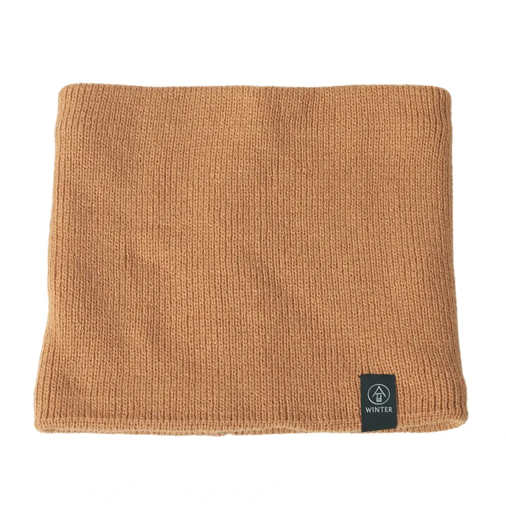 Fashion Winter Scarf for Women Children Boy Girl Knitted Scarf Thickened Wool Collar Scarves Neck Scarf Warm Neckchief Ski
