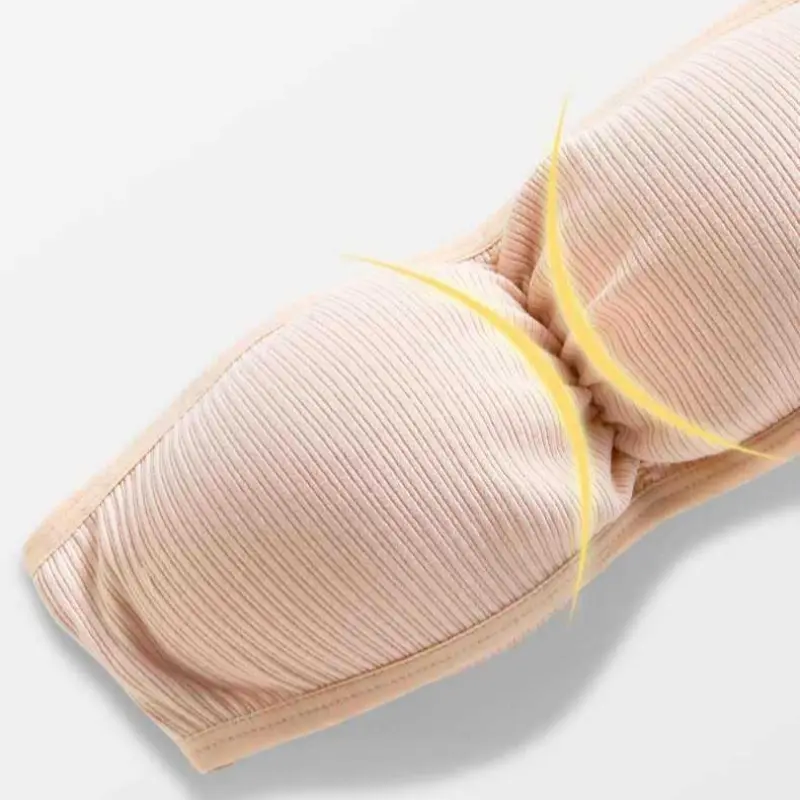 3D Sexy Lingerie Seamless Sport Bra Backless Strapless Top Bra Push Up Bralette Brassiere Women Underwear Back One Line Girdle