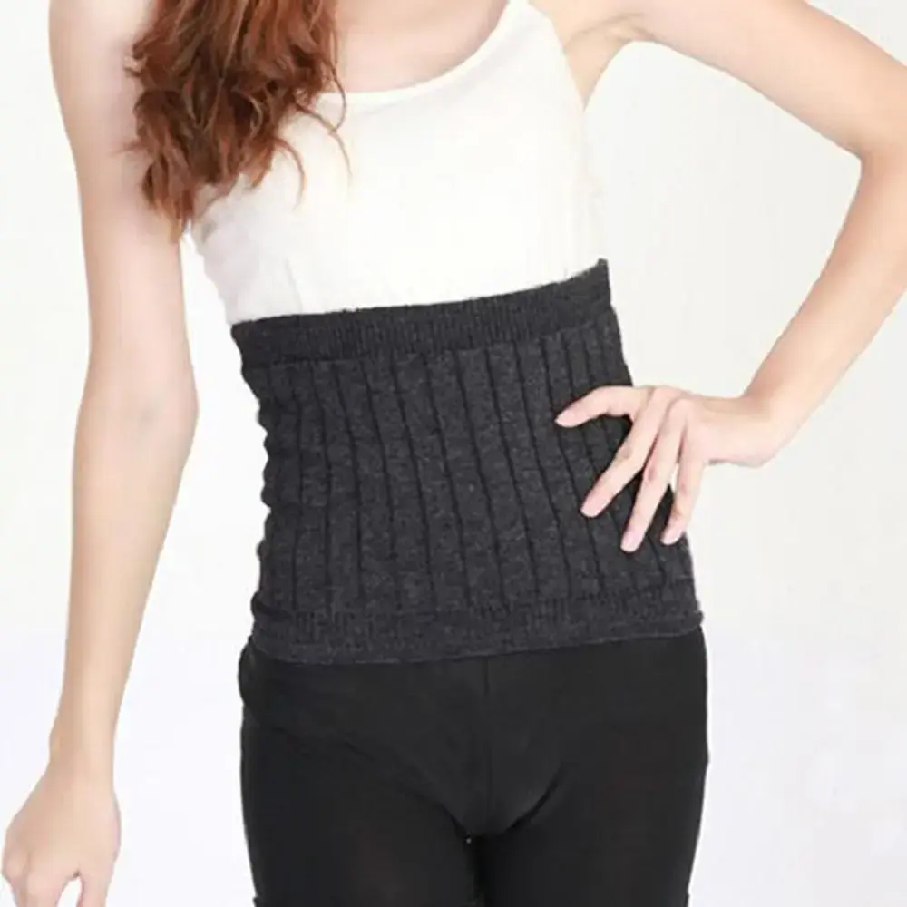 Elastic Lower Back Belly Waist Warmer Band Binder Kidney Protector Wrap Winter Elder Back Pain Relief Lumbar Corset Support Belt