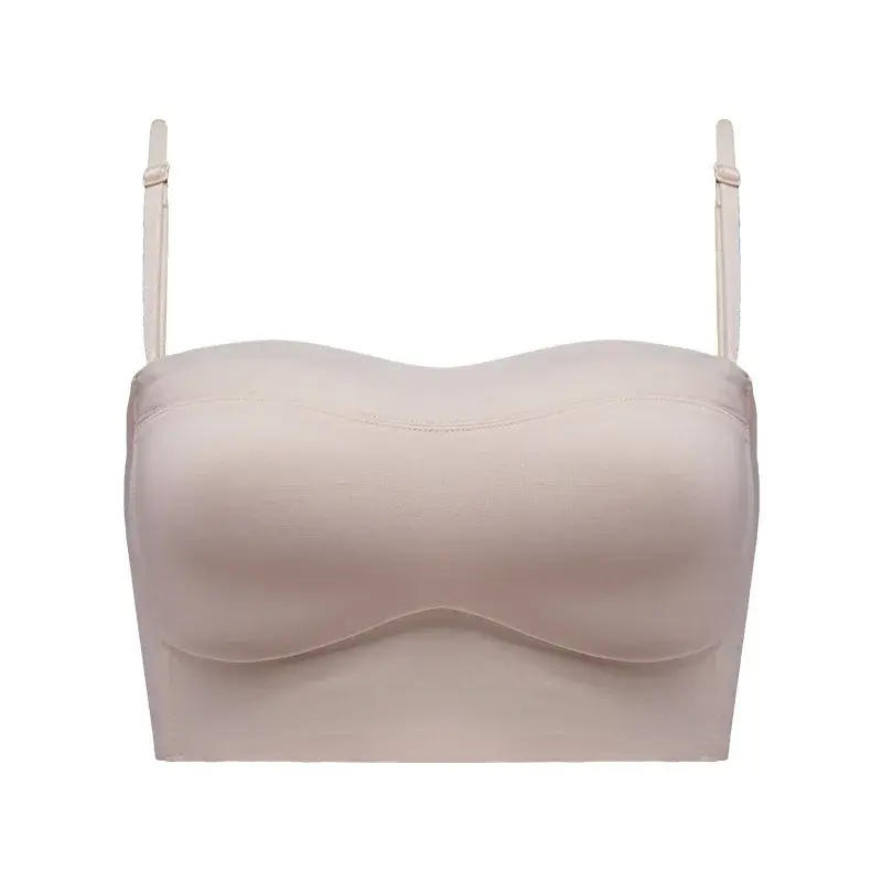 Bandeau Bra Strapless Brassiere Seamless Push Up Bralette Non-wired Bras Invisible Underwear Women Tube Top Boneless Lingerie