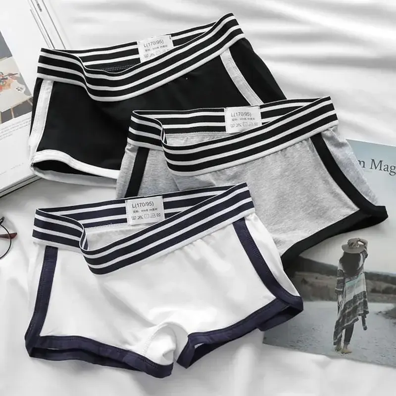 Low Waist Boxer Panties for Women, Comfortable and Breathable Underwear, Ladies Pants, Intimate Lingerie, Female Boxer, Sport