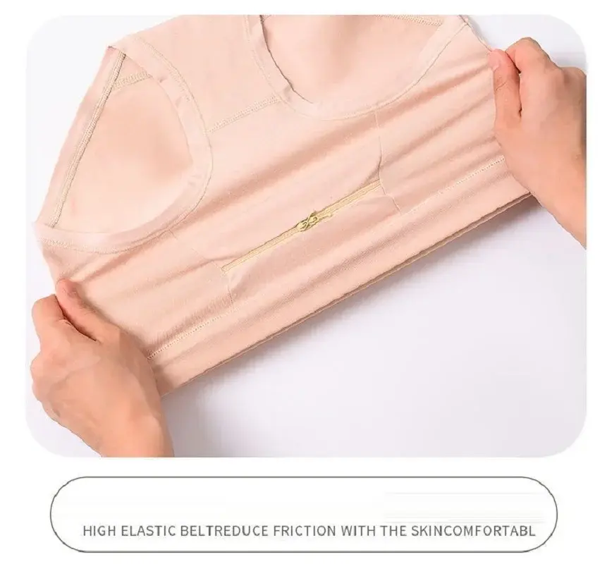 Woman Travel Underwear with Safe Pockets Hidden Zippers for Credit Card Passport Bag Invisible Skinny Lingerie Outdoor Briefs