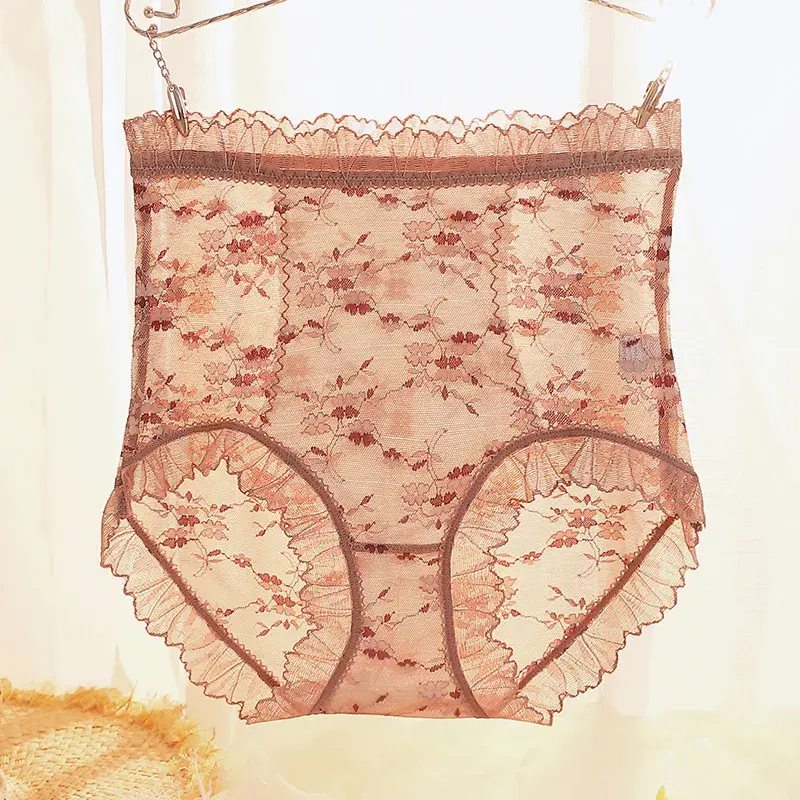 M-XXL Women's Underwear Plus Size Size High Waist Seamless Underpants Sexy Lace Panties Fashion Soft Comfort Briefs Lingerie