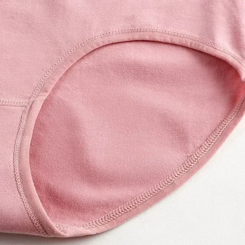 Female Sexy Lingeries High Waist Cotton Panties Women Body Slimming Underpants Solid Briefs Girls Breathable Underwear
