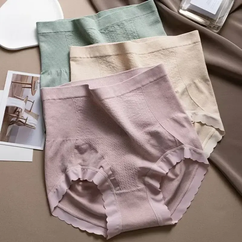 New High Waist Sexy Traceless Intimate Underwear Tighten The Abdomen Panties Woman Soft Fashion Butt Lift Breathable Female