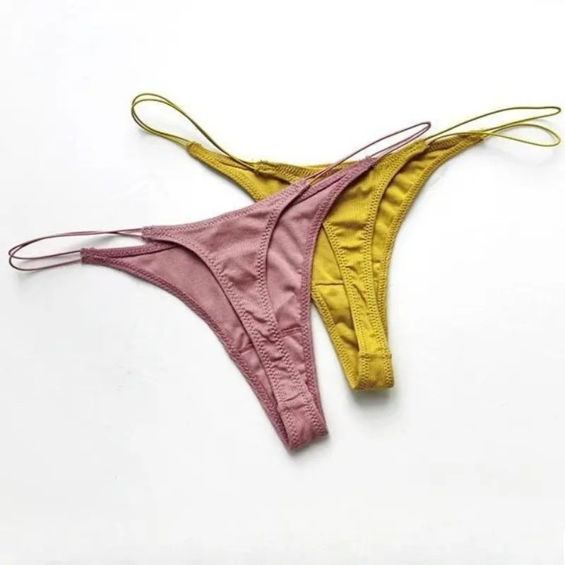 Sexy Lingerie Women G String Letter Rhinestone Bikini Panties Thong Comfort Fitness Lady Panty