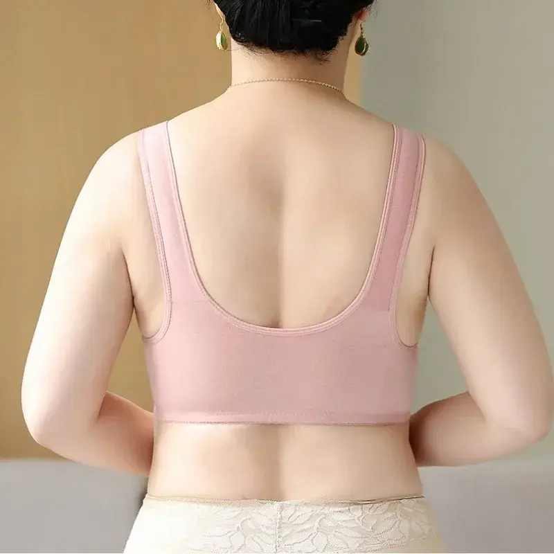 Womens No Steel Ring Front Close Bra T Back Seamless Large Bra Bulk Bras Seamless Bras Seamless Sports Bra Pack