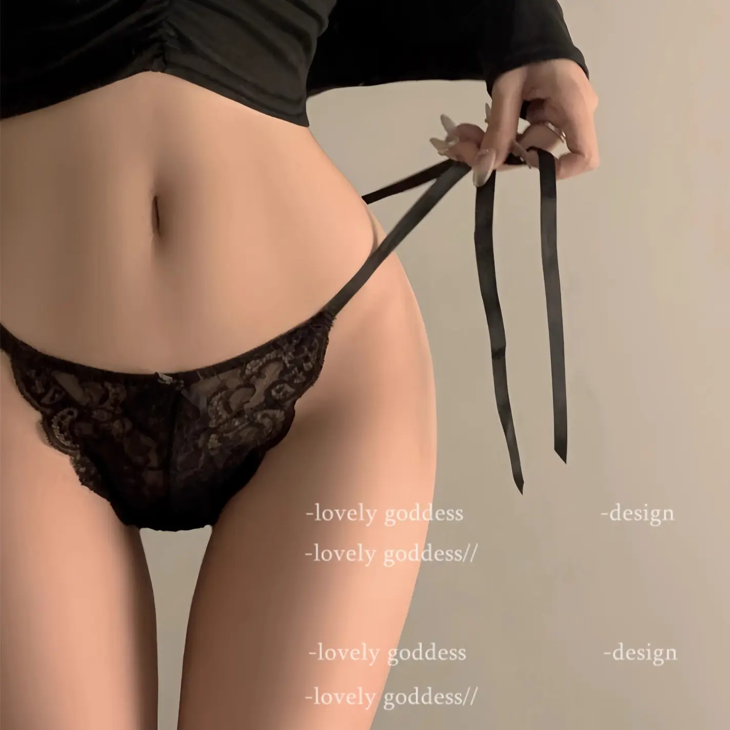 Lace Embroidery Sexy Underwear Women's Low Waist Hollow Out Cotton Panties Crotch Breathable Straps Soft Thin Briefs 섹쉬여자속옷