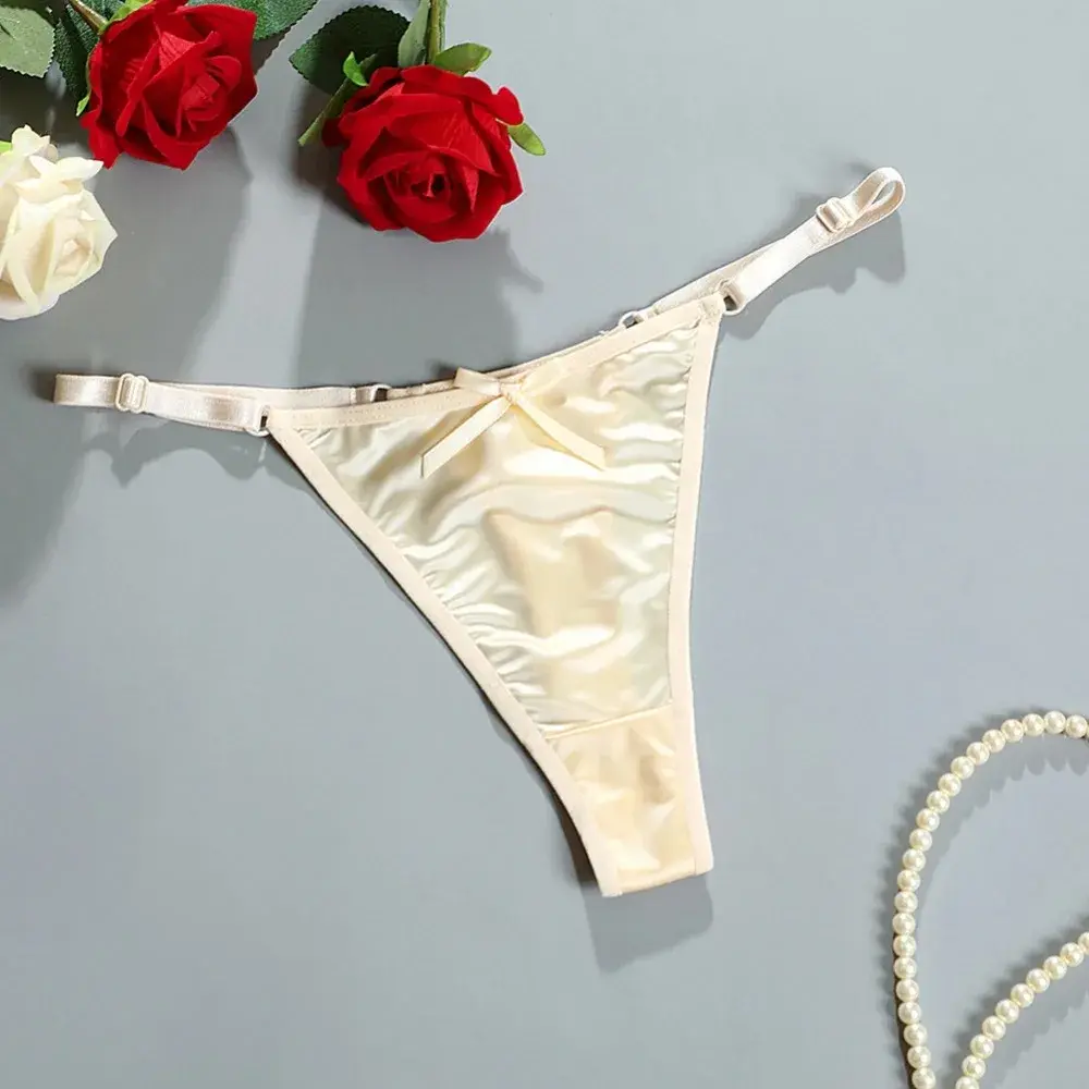 Women's Lingerie Underwear Seamless Quick-drying Thong Skin-friendly Breathable Low Rised Diaments Briefs G String